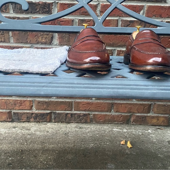 Allen Edmonds Randolph Penny Loafer in Shell Cordovan 13C - Picture 9 of 13